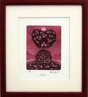 Léto - Herbert Kisza - grafika 